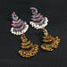 Jewelry WholesaleWholesale dripping peacock pearl tassel vintage boho earrings JDC-ES-LY014 Earrings 乐钰 %variant_option1% %variant_option2% %variant_option3%  Factory Price JoyasDeChina Joyas De China