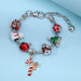 Jewelry WholesaleWholesale stainless steel diy candy cane bracelet cartoon snowman children's bracelet MOQ≥2 JDC-BT-YinH006 Bracelet 银傲 %variant_option1% %variant_option2% %variant_option3%  Factory Price JoyasDeChina Joyas De China