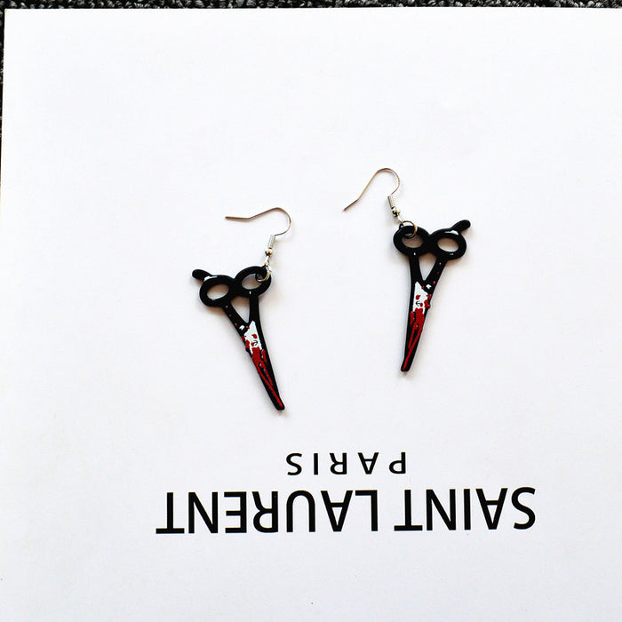 Wholesale Earrings Acrylic Halloween Funny Earrings JDC-ES-Xienuo001