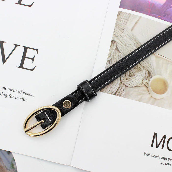 Jewelry WholesaleWholesale small belt pin buckle thin belt female student knotted waist belt female JDC-WB-FangH010 Womenbelt 芳蕙 %variant_option1% %variant_option2% %variant_option3%  Factory Price JoyasDeChina Joyas De China