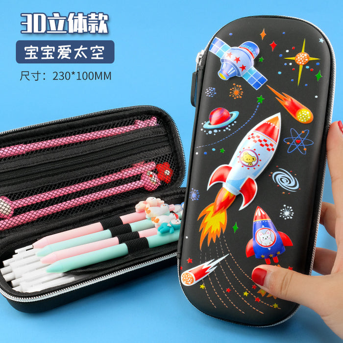 Wholesale pencil case EVA cartoon pencil case JDC-PC-mumiao001