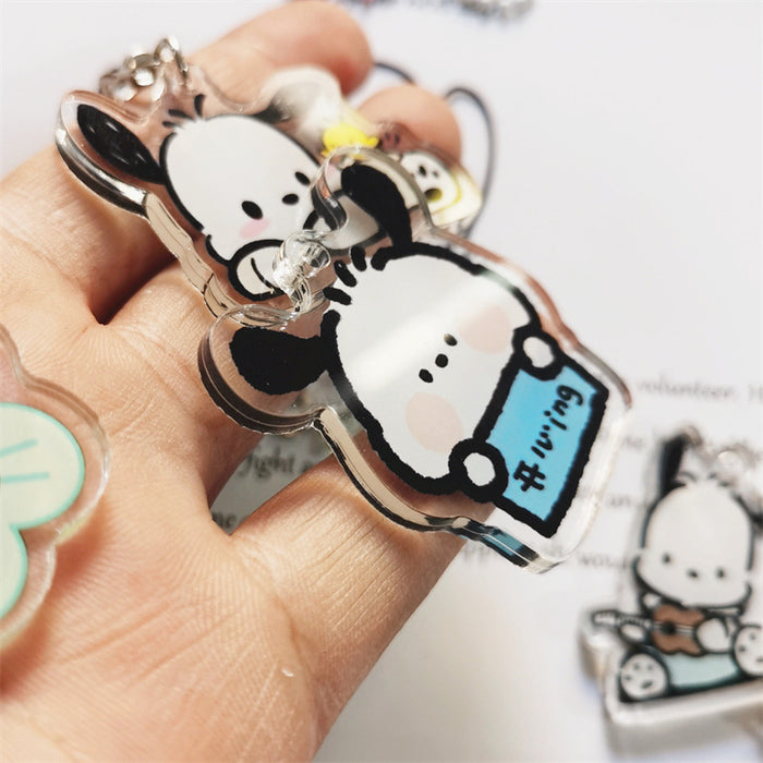 Wholesale Keychain Acrylic Cute Cartoon DIY Assembly MOQ≥2 (S) JDC-KC-ChuangYin001