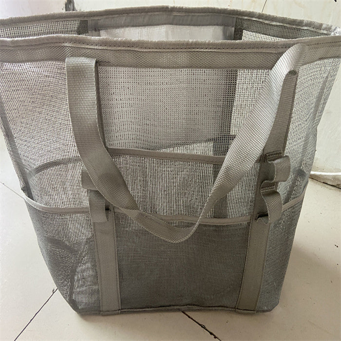 Jewelry WholesaleWholesale color mesh large swimming beach bag JDC-BB-ChangH004 Beach Bag 畅弘 %variant_option1% %variant_option2% %variant_option3%  Factory Price JoyasDeChina Joyas De China