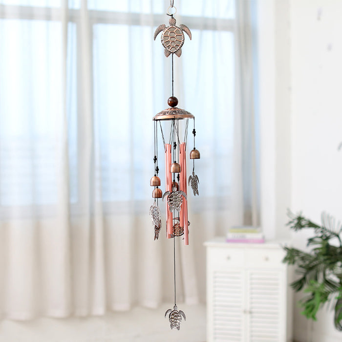 Wholesale Metal Butterfly Turtle Owl Bells Iron Wind Chimes MOQ≥4 JDC-DC-XShi001