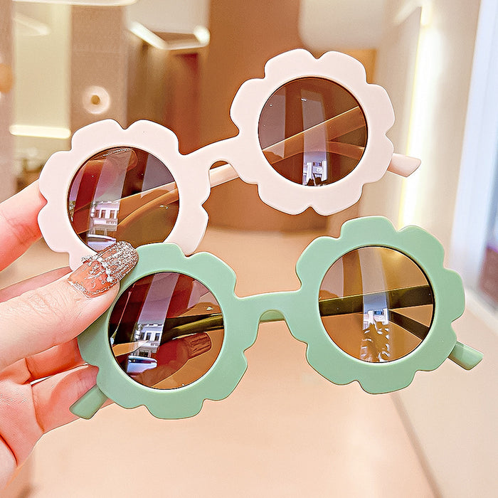 Jewelry WholesaleWholesale children flower sunglasses JDC-SG-PLS64 Sunglasses 普琳丝 %variant_option1% %variant_option2% %variant_option3%  Factory Price JoyasDeChina Joyas De China