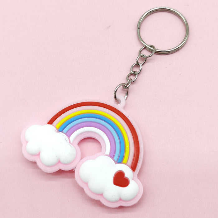 Jewelry WholesaleWholesale Sky Cartoon Sun Moon Rainbow Star Keychain JDC-KC-QiShi028 Keychains 奇释 %variant_option1% %variant_option2% %variant_option3%  Factory Price JoyasDeChina Joyas De China