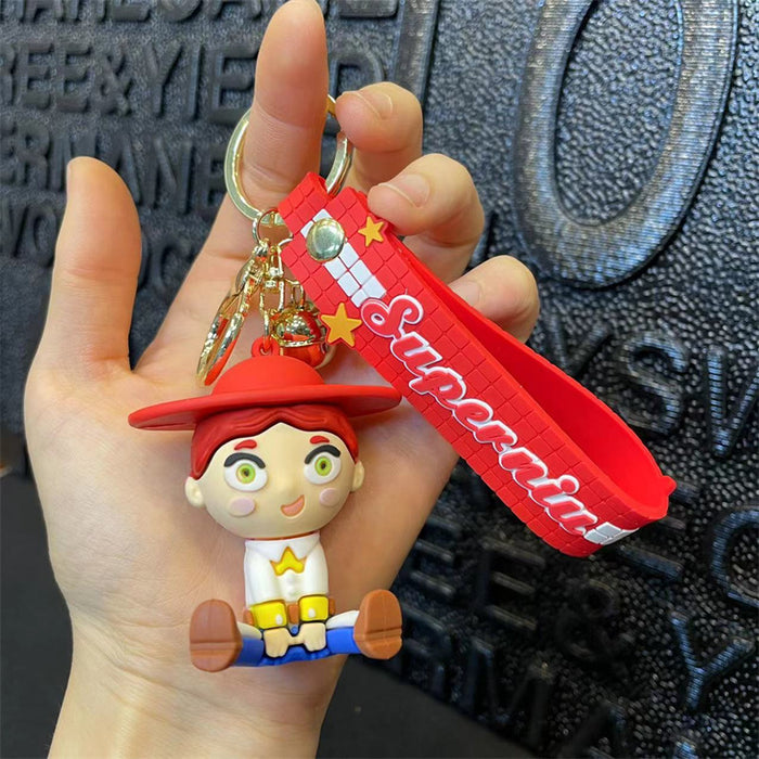 Wholesale Keychain PVC Cute Cartoon Pendant (M) JDC-KC-FeiRun095