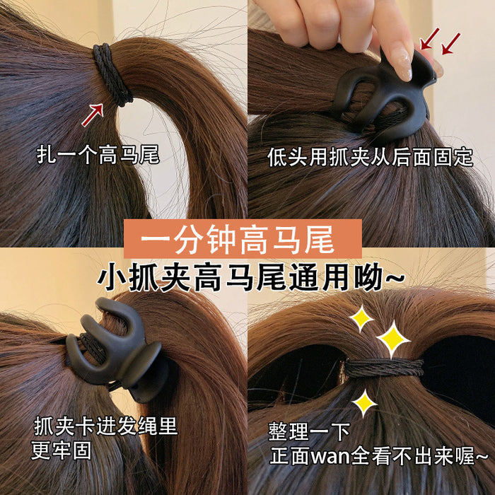 Wholesale High Ponytail Grab Shark Clip Fixing Artifact JDC-HC-YuTing005