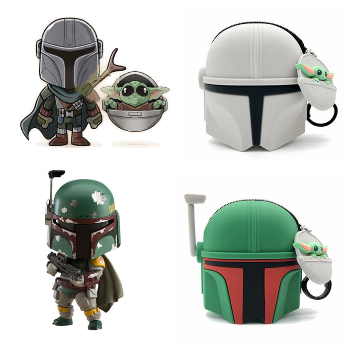 Wholesale keychain wallets helmet coin purse keychain pendant silicone storage bag MOQ≥3 JDC-KC-MML003