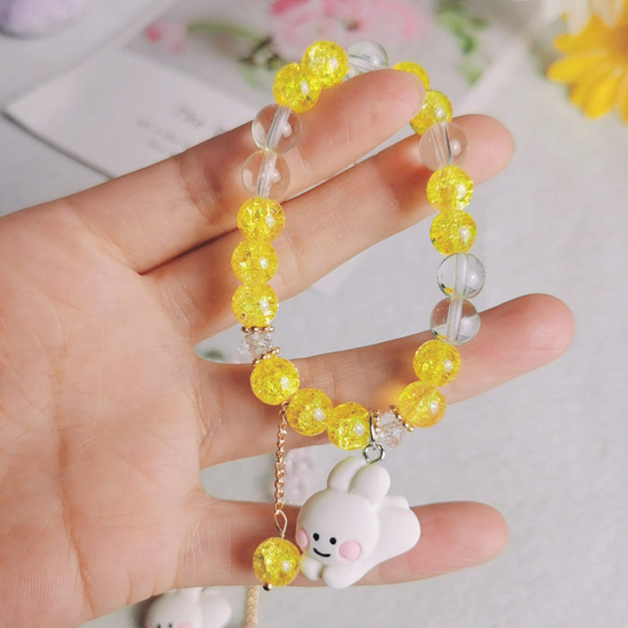 Wholesale Children's Crystal Bracelet Small Fresh Cute Cartoon Animals JDC-BT-LiM003