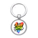 Jewelry WholesaleWholesale Rainbow Flag Gemstone Keychain JDC-KC-CMX001 Keychains 晨墨兮 %variant_option1% %variant_option2% %variant_option3%  Factory Price JoyasDeChina Joyas De China