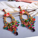 Jewelry WholesaleWholesale Color Rhinestone Alloy Earrings JDC-ES-SK096 Earrings 深刻 %variant_option1% %variant_option2% %variant_option3%  Factory Price JoyasDeChina Joyas De China