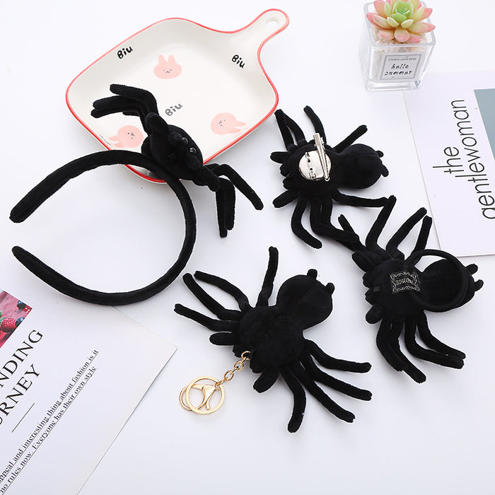 Wholesale headband cloth spider cartoon MOQ≥2 JDC-HD-MiaoKe003