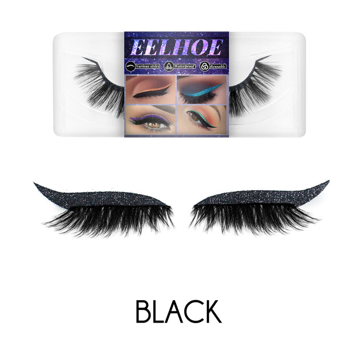 Wholesale glue free imitation mink hair false eyelashes self adhesive MOQ≥3 JDC-EY-JMX003