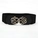 Jewelry WholesaleWholesale rose pattern pair buckle waist wide belt women JDC-WB-FangH006 Bracelet 芳蕙 %variant_option1% %variant_option2% %variant_option3%  Factory Price JoyasDeChina Joyas De China