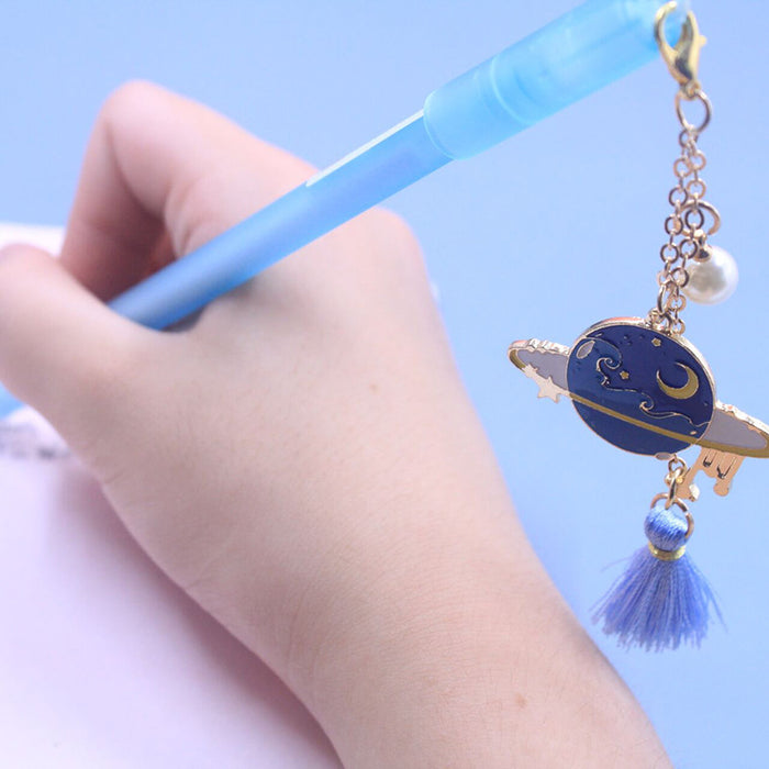 Wholesale Ballpoint Pen Plastic Cute Girly Pendant Tassel MOQ≥2 JDC-BP-Weituo017