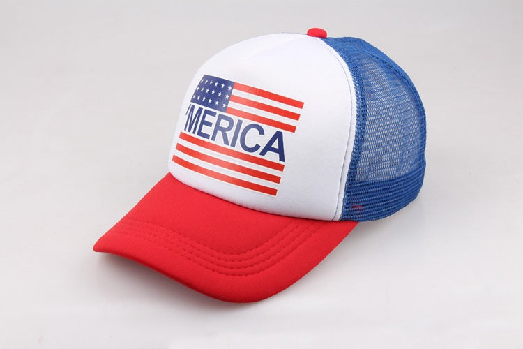 Wholesale 4th of July Independence Day Heat Transfer Outdoor Baseball Cap MOQ≥3 JDC-FH-PDai001