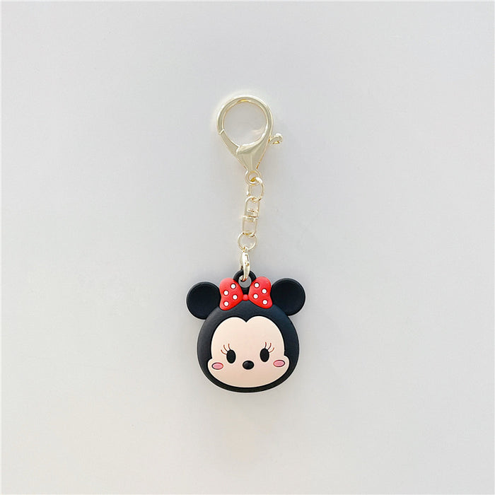 Wholesale Keychain Silicone Cartoon Cute Cat Claw Airtag Protective Cover MOQ≥2 JDC-KC-DKEr001