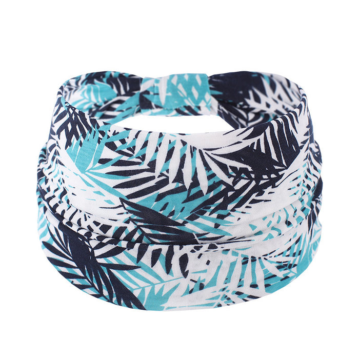 Wholesale Wide Brim Printed Fabric Headband JDC-HD-FAB002