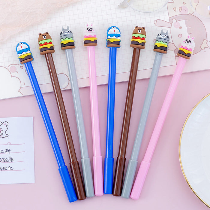 Wholesale Ballpoint Pen Plastic Cartoon Burger JDC-BP-XuF013