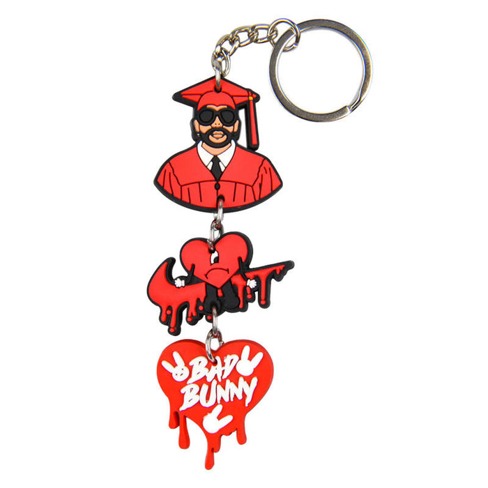 Wholesale Keychains PVC Cute Cartoon Anime(M) MOQ≥10 JDC-KC-BZYH001