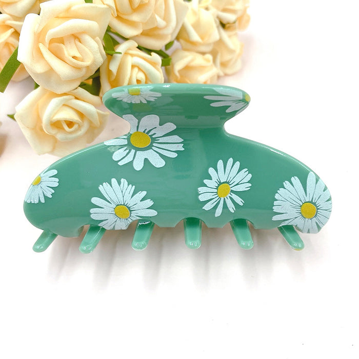 Wholesale Daisy Acrylic Hair Clips JDC-HC-GeLeiS003