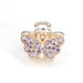 Jewelry WholesaleWholesale butterfly diamond side hairpin crystal hairpin JDC-HC-HG009 Hair Clips 花顾 %variant_option1% %variant_option2% %variant_option3%  Factory Price JoyasDeChina Joyas De China