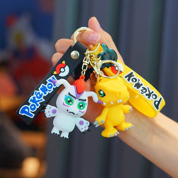 Wholesale Keychain PVC Cute Cartoon Doll Pendant MOQ≥2 JDC-KC-CLi001