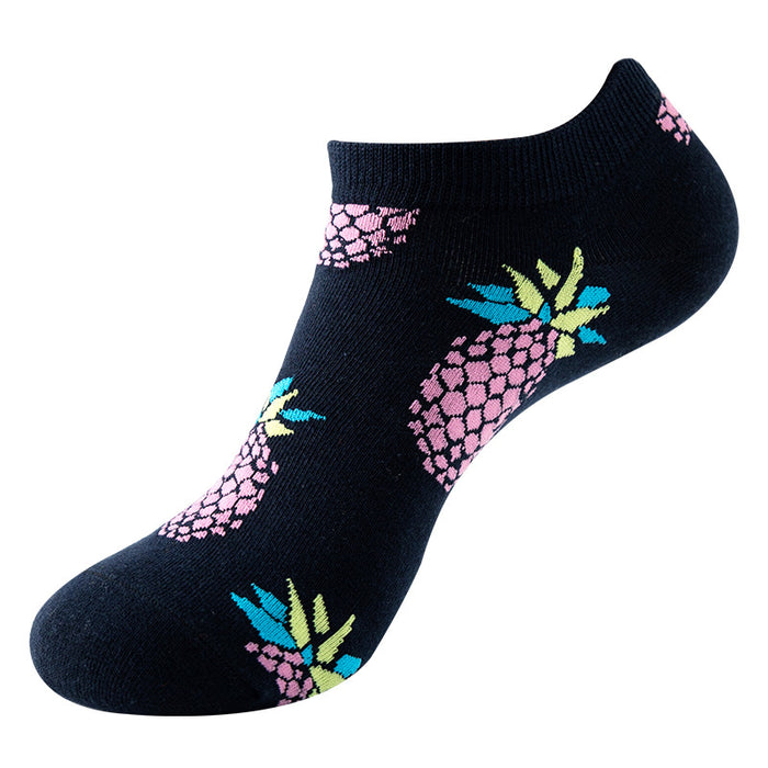 Wholesale socks shallow mouth cotton socks trendy breathable MOQ≥2 JDC-SK-XinXi001