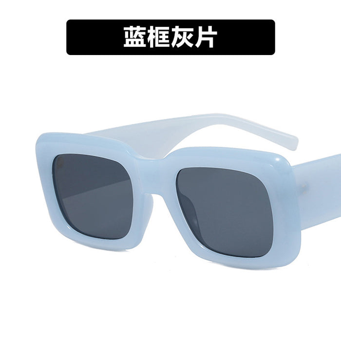 Wholesale big square sunglasses trend wide leg JDC-SG-PLS073