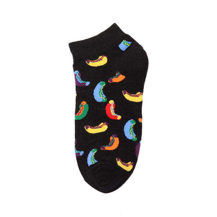 Wholesale men's and women's same style socks JDC-SK-XinH007