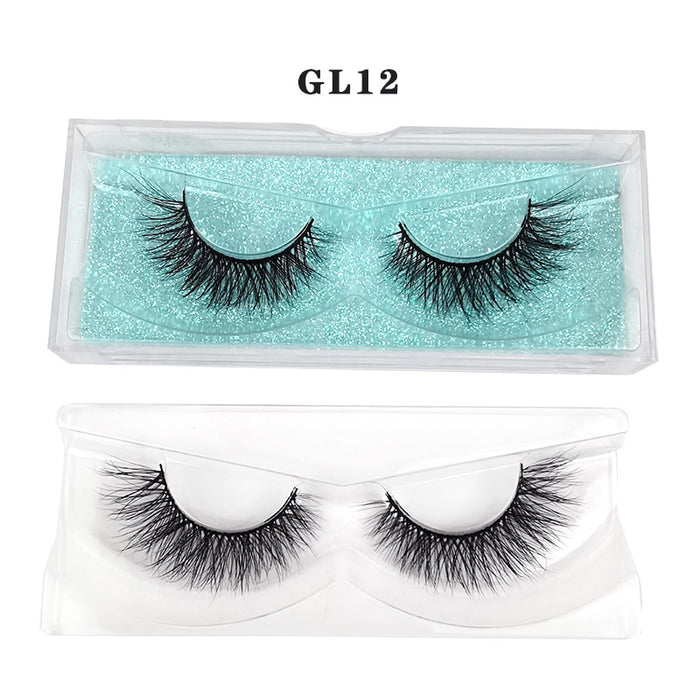 Wholesale false eyelashes 1 pair natural fresh three-dimensional multi-layer MOQ≥5 JDC-EY-XLin003