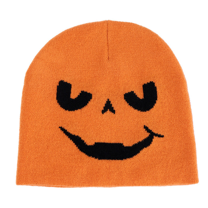 Wholesale creative funny expression knitted hat pirate skull MOQ≥2 JDC-FH-YueH006