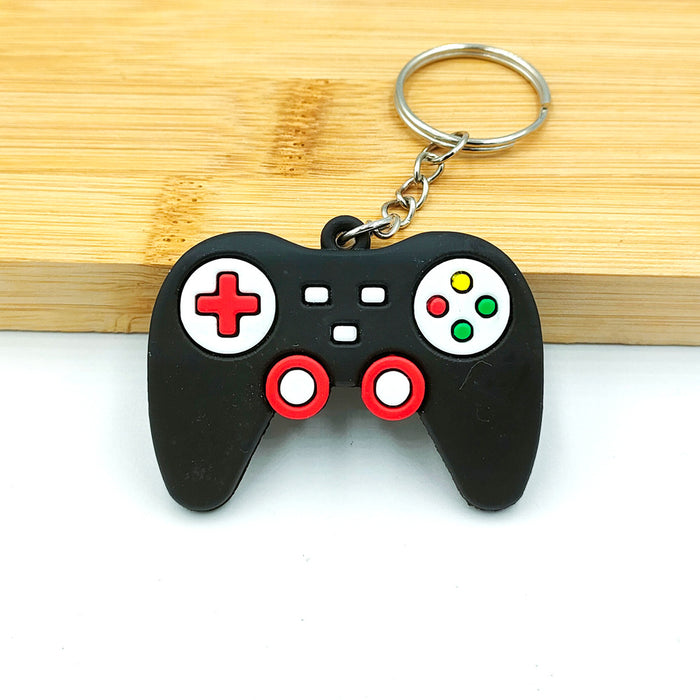 Jewelry WholesaleWholesale Mini Gamepad Keyboard PVC Metal Cartoon Keychain JDC-KC-DY013 Keychains 帝雁 %variant_option1% %variant_option2% %variant_option3%  Factory Price JoyasDeChina Joyas De China