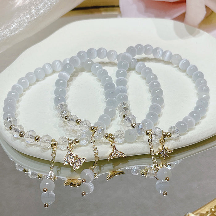 Wholesale Opal Bracelet Butterfly Fishtail Starburst etc JDC-BT-SaiS004