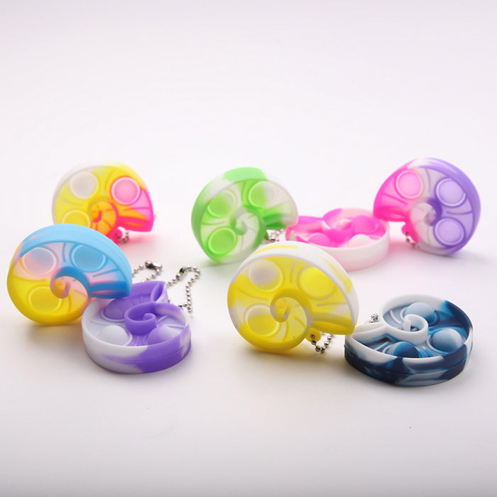 Jewelry WholesaleWholesale Marine Creature Press Toy Finger Keychain Creative Toy MOQ≥2 JDC-FT-Zhid003 fidgets toy 智典 %variant_option1% %variant_option2% %variant_option3%  Factory Price JoyasDeChina Joyas De China