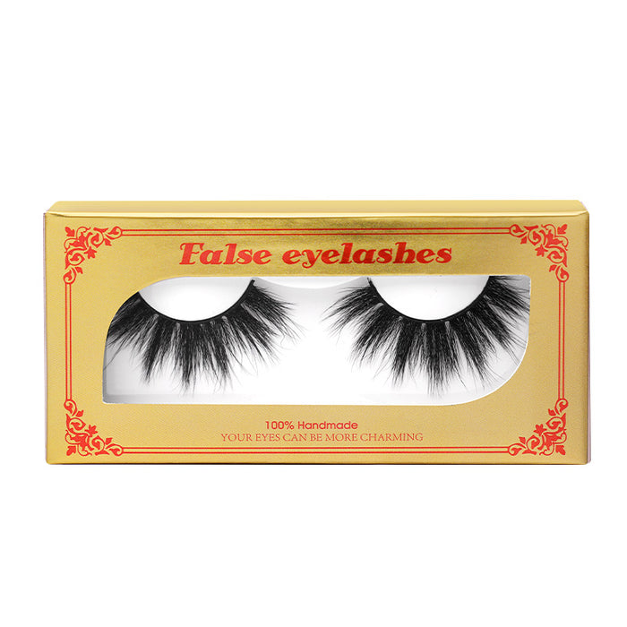 Wholesale 3D Stereo Thick Imitation Mink Hair False Eyelashes MOQ≥3 JDC-EY-HuaP001