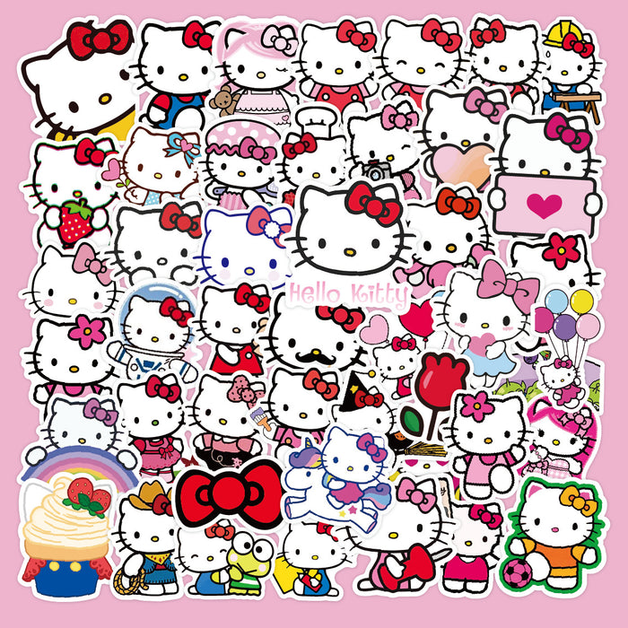 Wholesale Sticker PVC Cute Cartoon Waterproof 50 Sheets (S) MOQ≥2 JDC-ST-XinP008