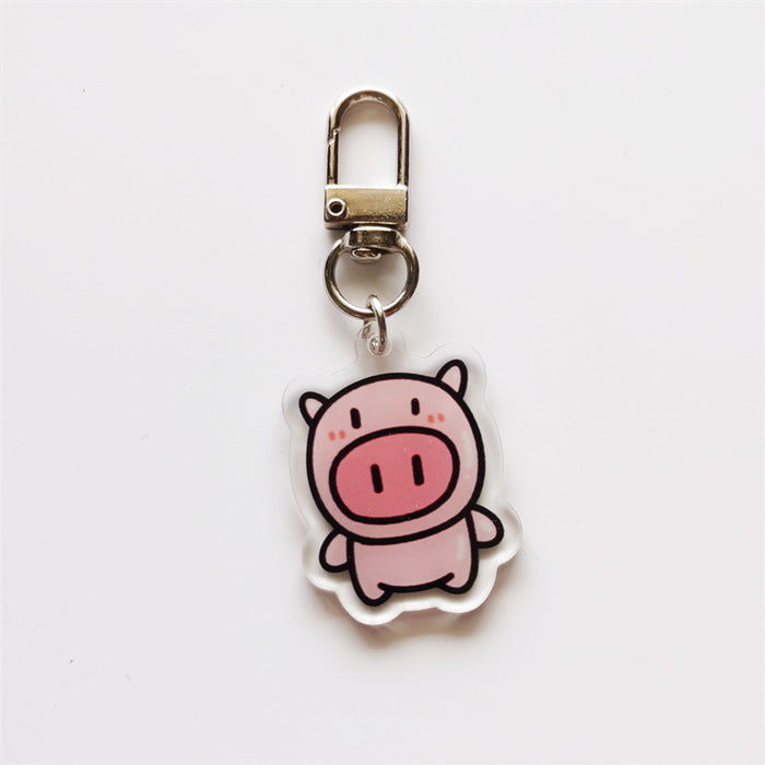 Wholesale Cartoon Acrylic Cute Keychain (M) MOQ≥2 JDC-KC-FPai002