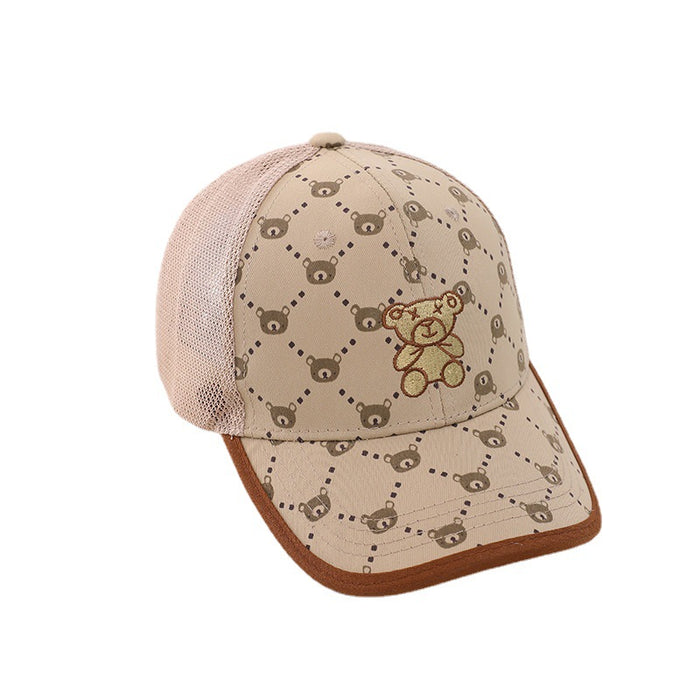 Jewelry WholesaleWholesale Kids Mesh Cap Cotton Embroidered Sun Hat Baseball Cap JDC-FH-GuanX001 Fashionhat 冠翔 %variant_option1% %variant_option2% %variant_option3%  Factory Price JoyasDeChina Joyas De China