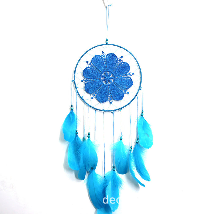 Wholesale Goose Feather Lace Dreamcatcher JDC-DC-ShiJia002