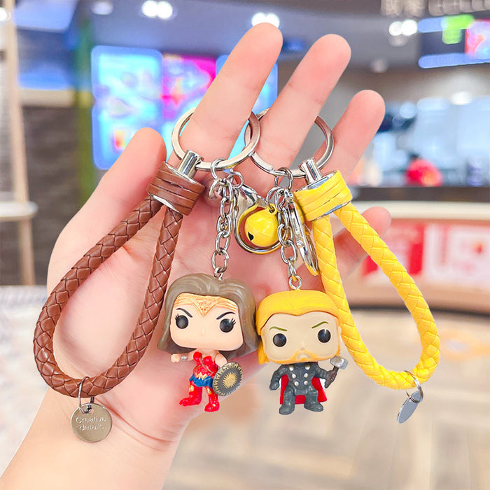 Wholesale Cartoon Resin Cute Keychain (M) JDC-KC-QiaM011