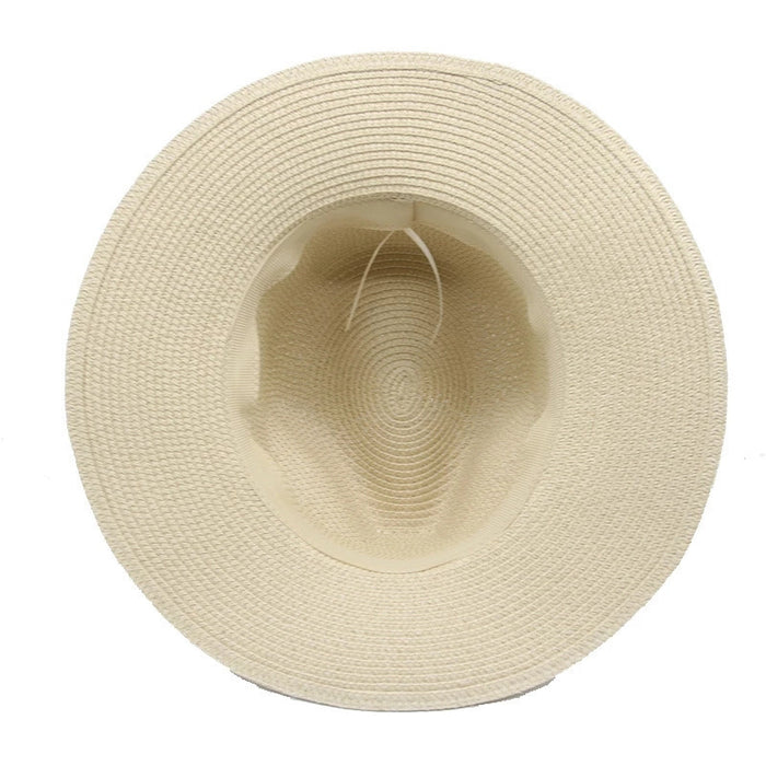 Jewelry WholesaleWholesale Black Belt Outdoor Beach Straw Hat JDC-FH-Guanchuan003 Fashionhat 冠川 %variant_option1% %variant_option2% %variant_option3%  Factory Price JoyasDeChina Joyas De China