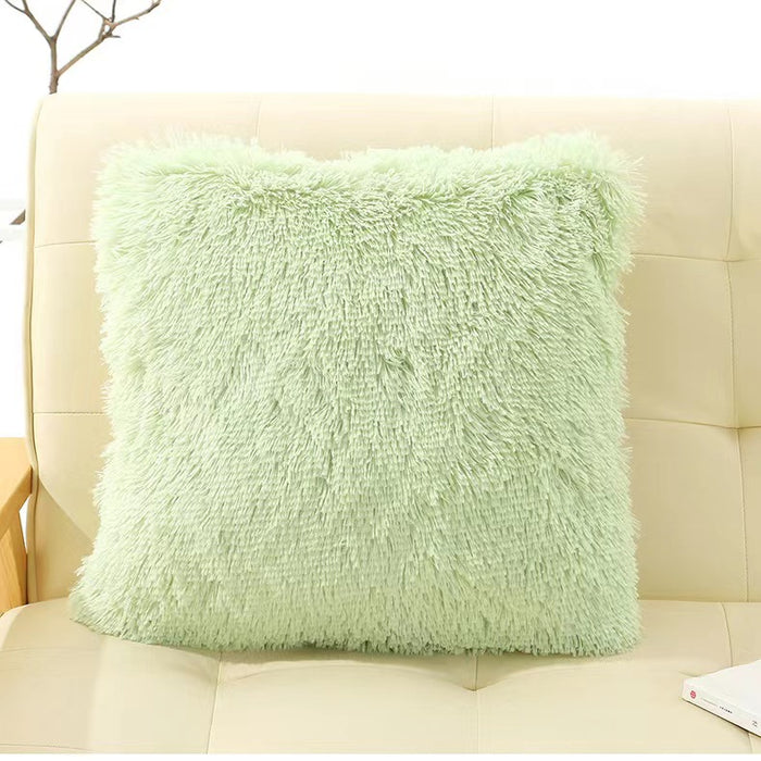 Wholesale Pillowcase Solid Color Plush Double Sided JDC-PW-Qiding001