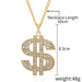 Jewelry WholesaleWholesale Diamond Cross Pendant Exaggerated Hip Hop Men's Necklace JDC-NE-GSJY006 Necklaces 嘉溢 %variant_option1% %variant_option2% %variant_option3%  Factory Price JoyasDeChina Joyas De China