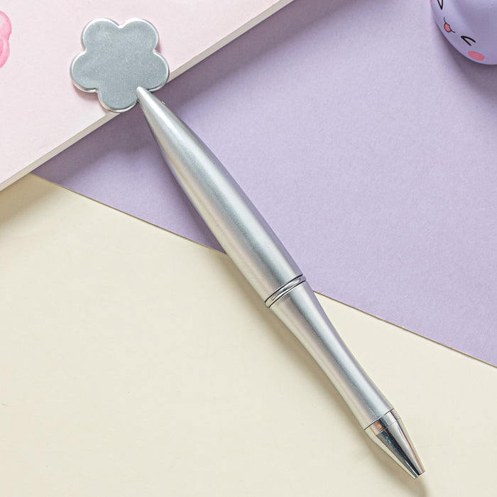 Wholesale Ballpoint Pen Plastic Cartoon Flowers Gel Pen JDC-BP-HongD002