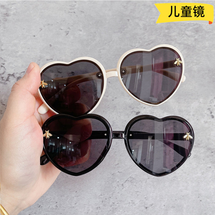 Jewelry WholesaleWholesale Children's Cartoon Little Bee Love Sunglasses JDC-SG-GuangD004 Sunglasses 光度 %variant_option1% %variant_option2% %variant_option3%  Factory Price JoyasDeChina Joyas De China