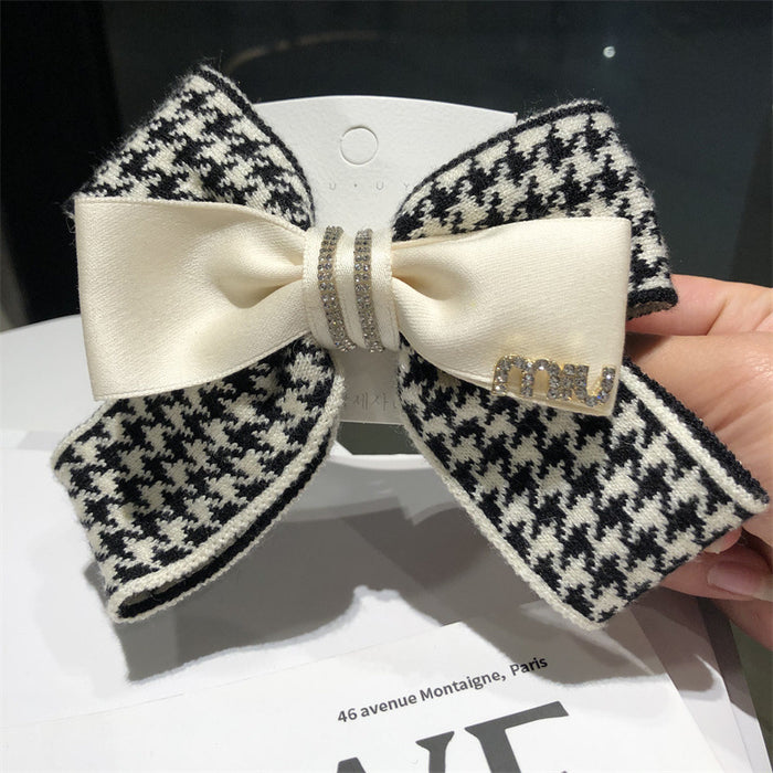 Wholesale Hair Scrunchies Fabric Bow MOQ≥2 JDC-HS-Ruichong002