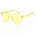 Jewelry WholesaleWholesale Frameless One Piece PC Transparent Sunglasses JDC-SG-XingY003 Sunglasses 兴业 %variant_option1% %variant_option2% %variant_option3%  Factory Price JoyasDeChina Joyas De China