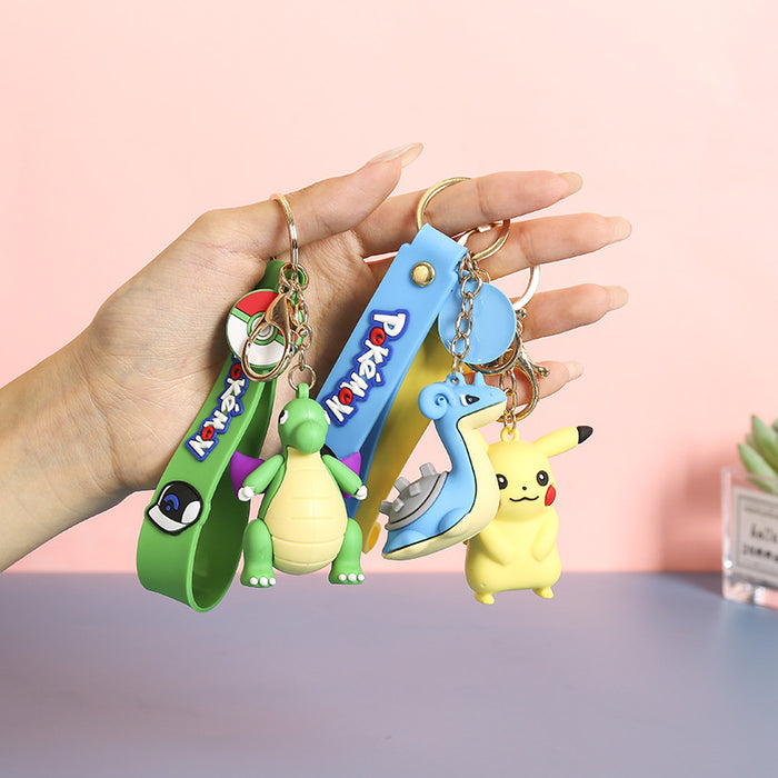 Wholesale Keychains PVC Cartoon Cute Figure MOQ≥2 JDC-KC-XHuang002